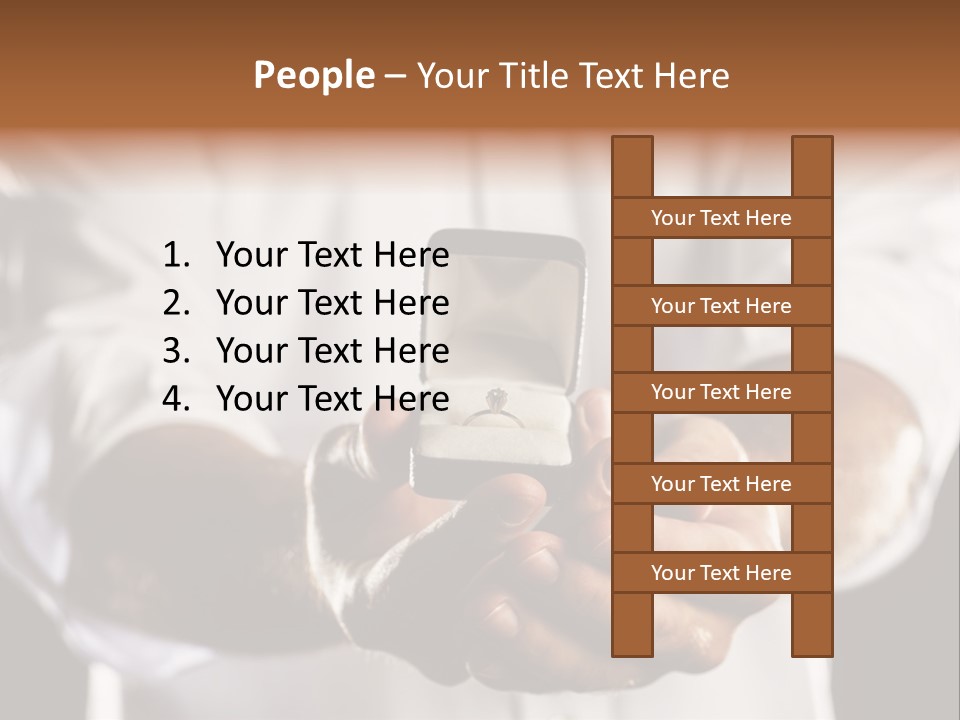 Loan Human Hand Sale PowerPoint Template