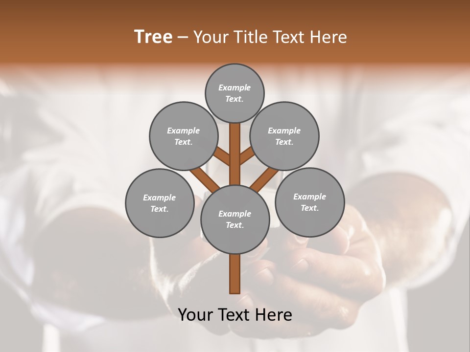 Loan Human Hand Sale PowerPoint Template