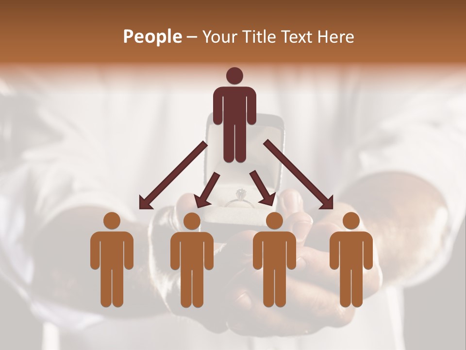 Loan Human Hand Sale PowerPoint Template