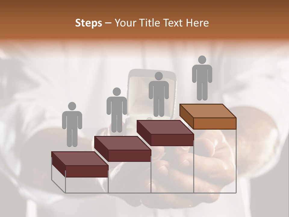 Loan Human Hand Sale PowerPoint Template