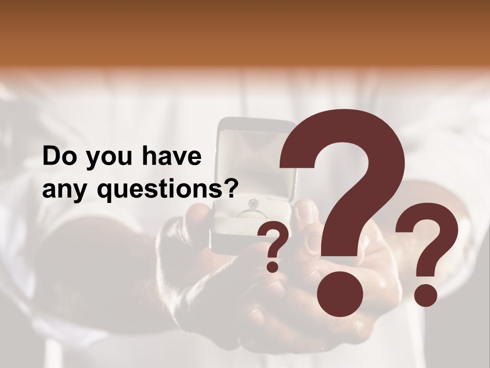 Loan Human Hand Sale PowerPoint Template