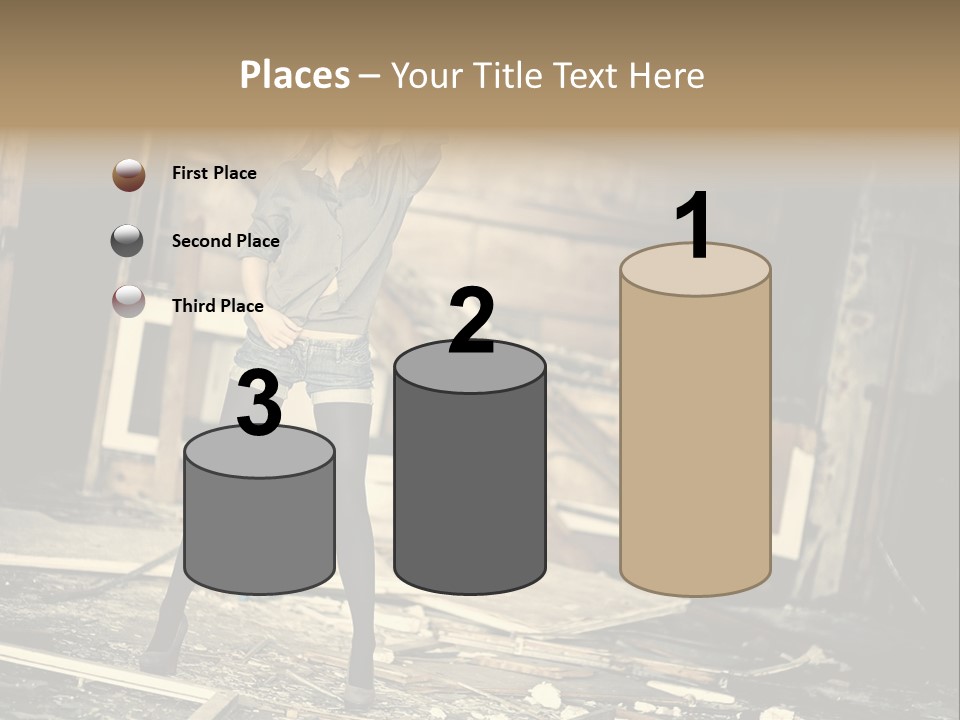 Estate Garden Background PowerPoint Template