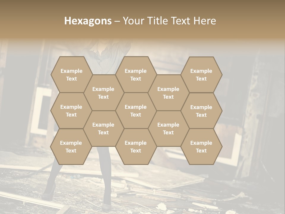 Estate Garden Background PowerPoint Template