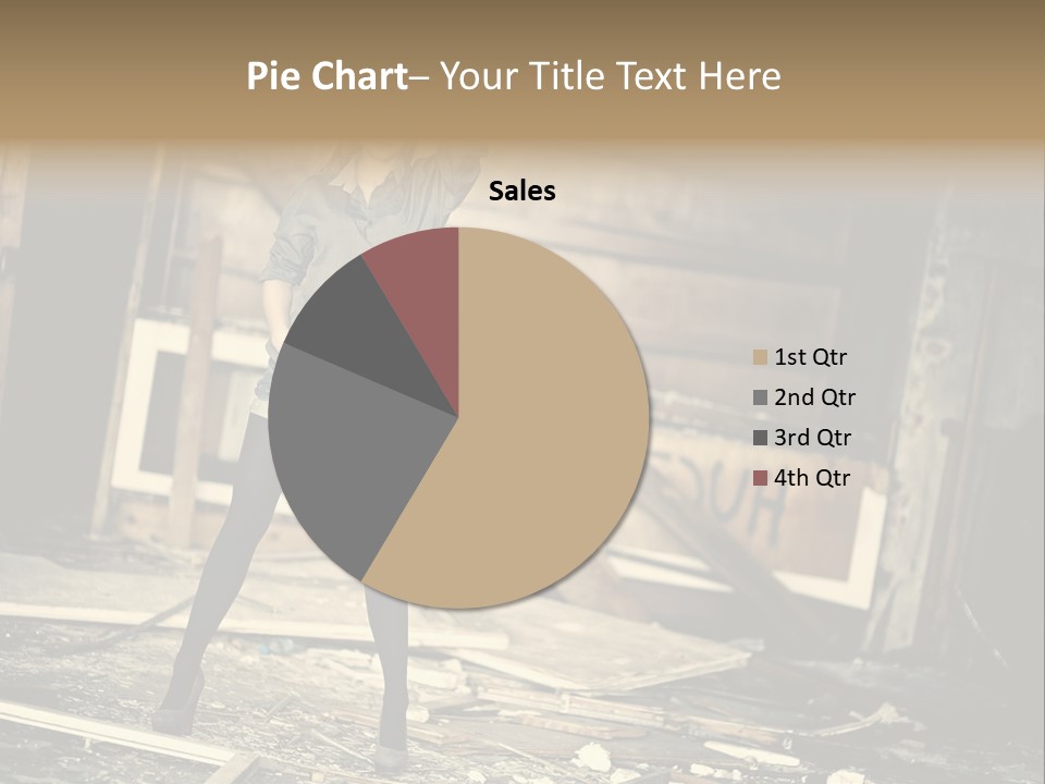 Estate Garden Background PowerPoint Template
