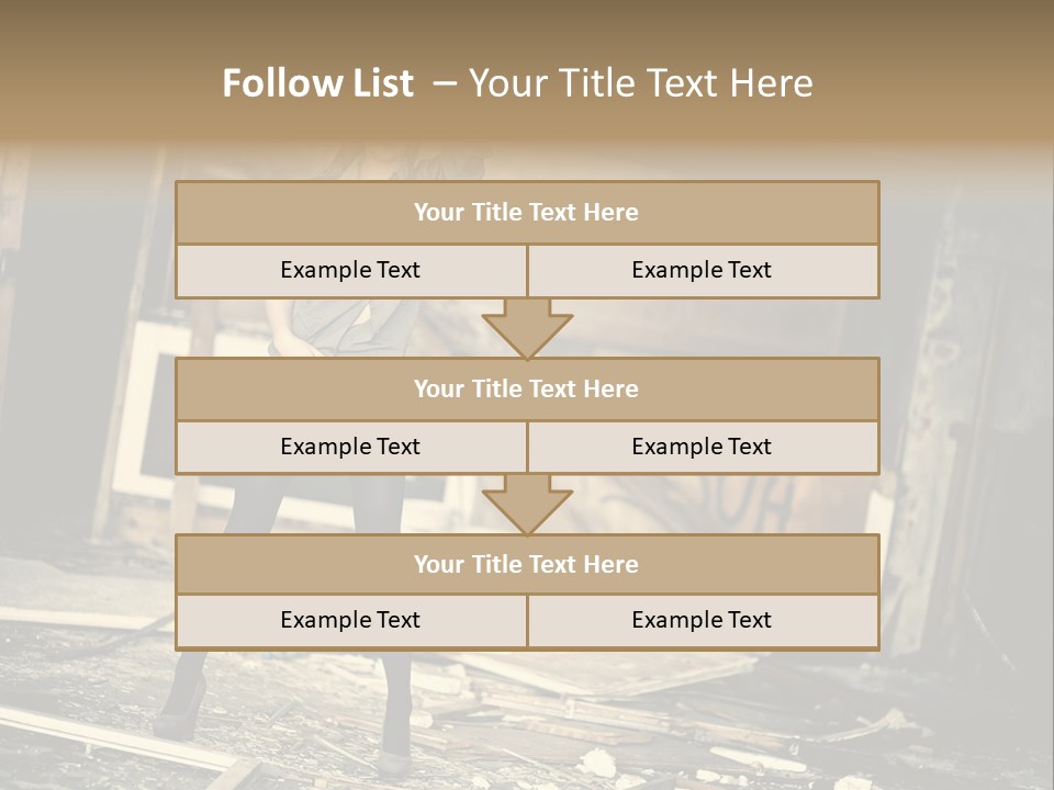 Estate Garden Background PowerPoint Template