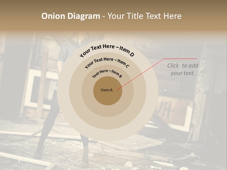 Estate Garden Background PowerPoint Template