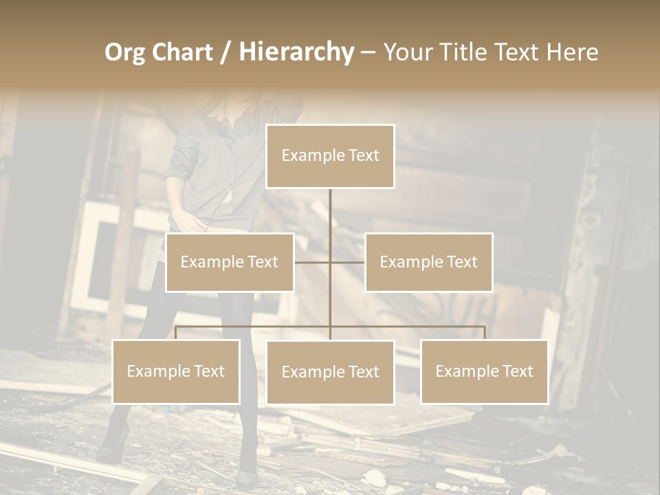 Estate Garden Background PowerPoint Template