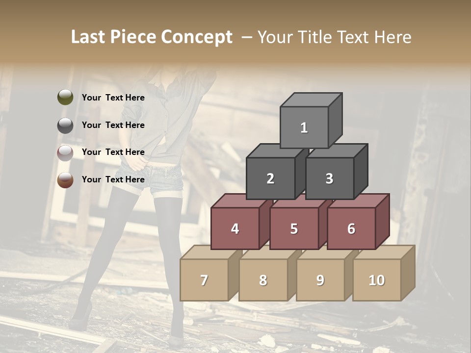 Estate Garden Background PowerPoint Template