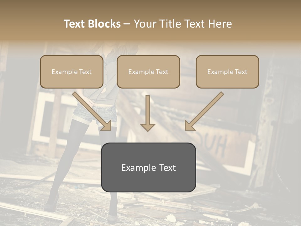 Estate Garden Background PowerPoint Template