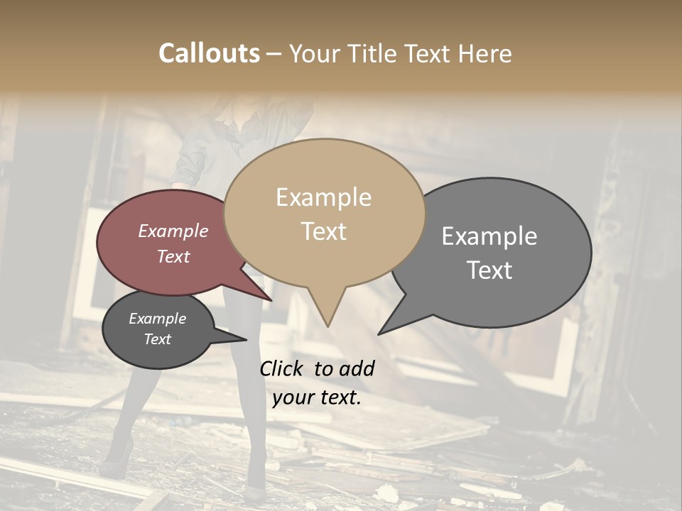 Estate Garden Background PowerPoint Template