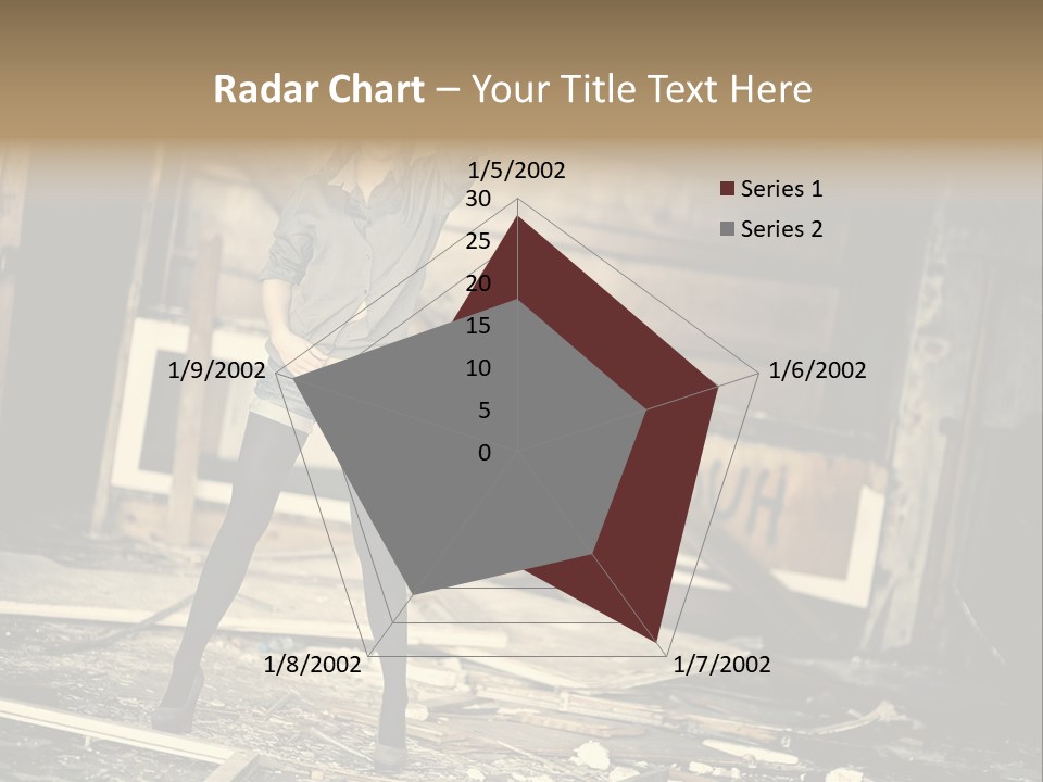 Estate Garden Background PowerPoint Template