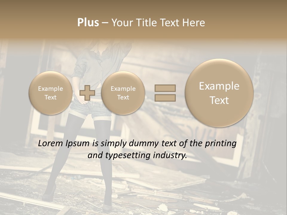 Estate Garden Background PowerPoint Template