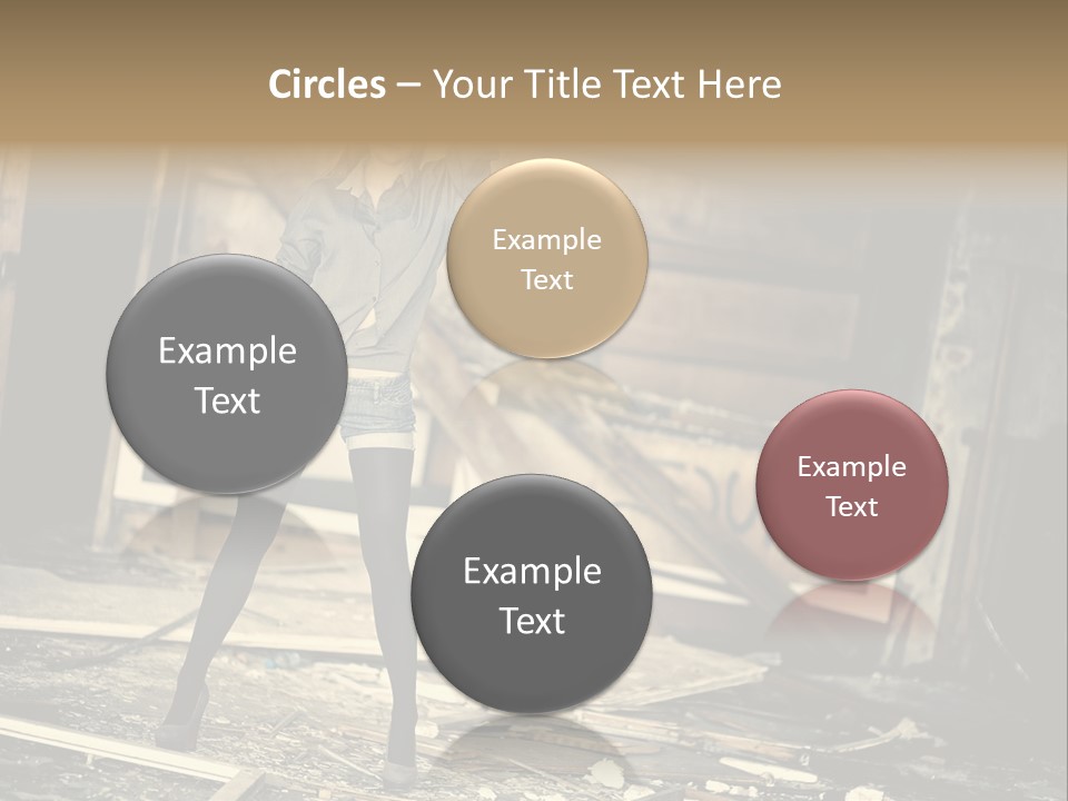 Estate Garden Background PowerPoint Template