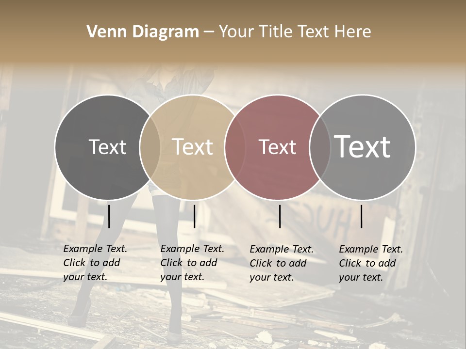 Estate Garden Background PowerPoint Template