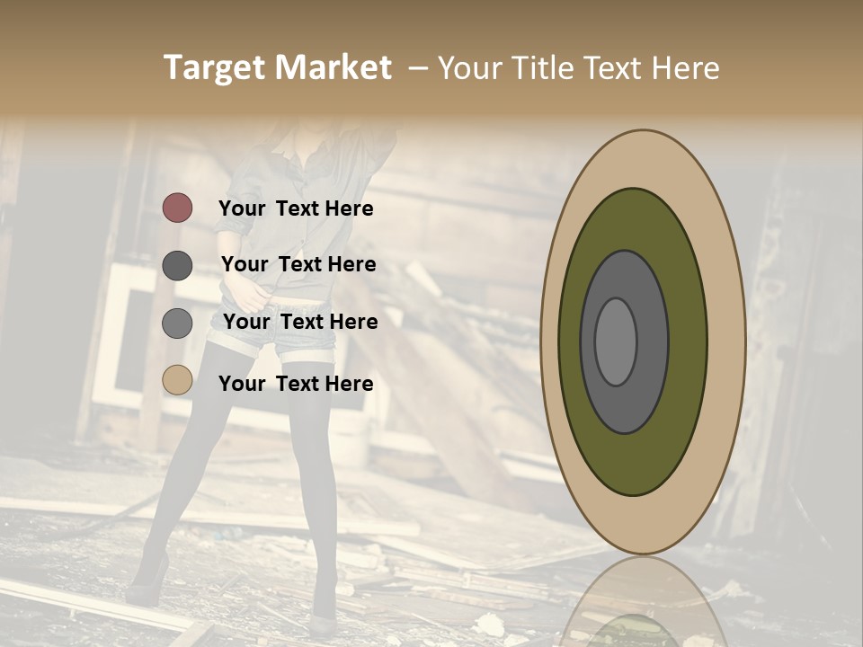 Estate Garden Background PowerPoint Template