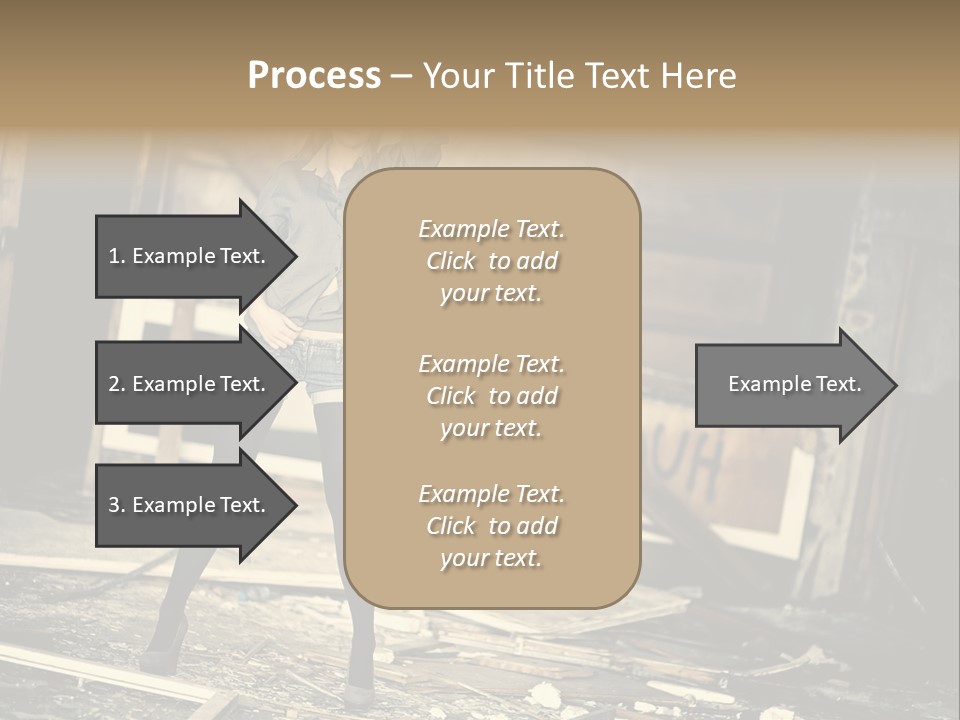 Estate Garden Background PowerPoint Template