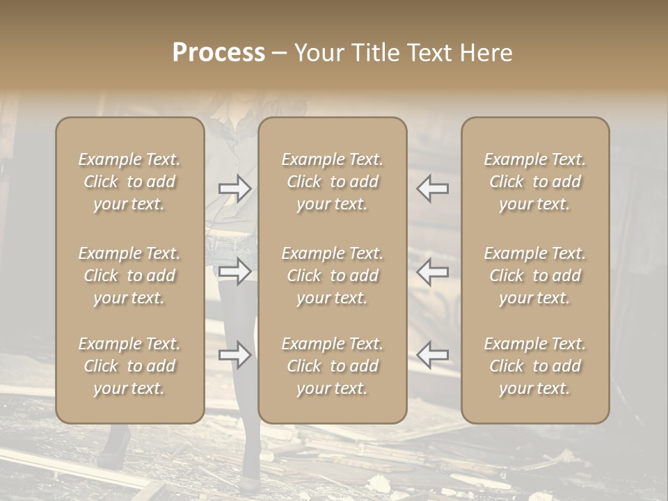 Estate Garden Background PowerPoint Template