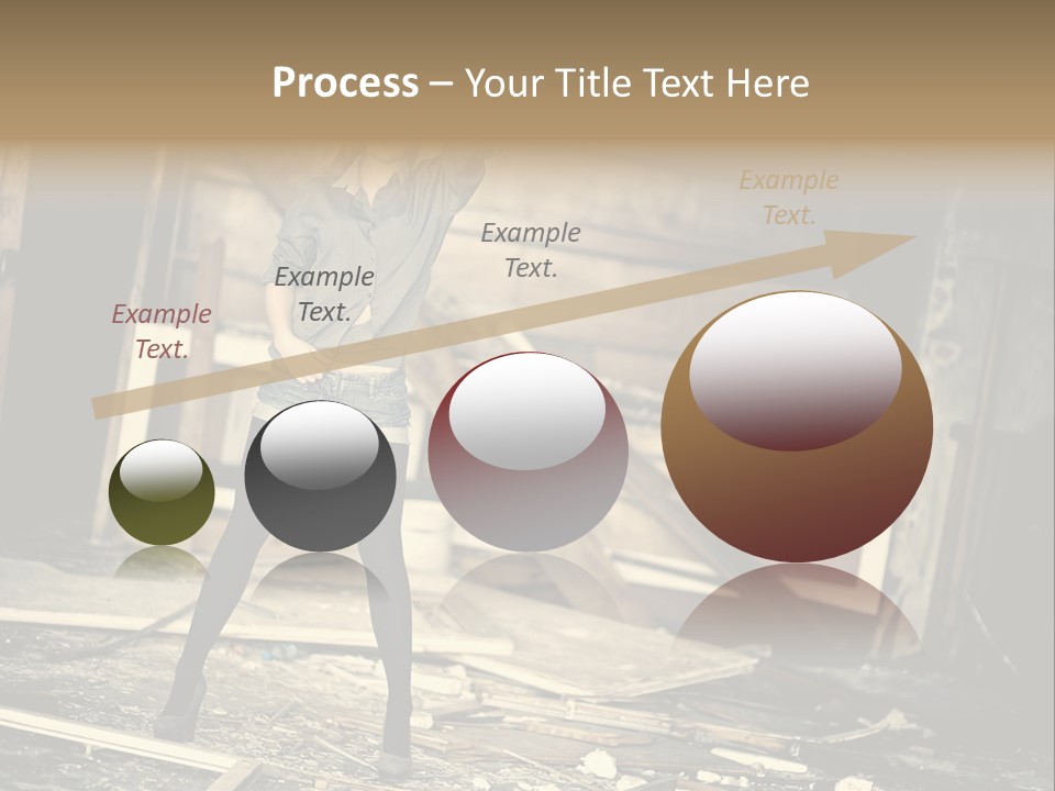 Estate Garden Background PowerPoint Template