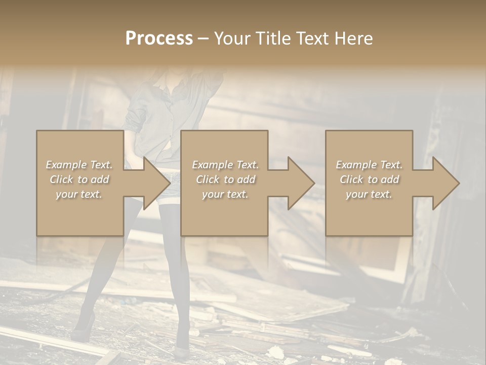 Estate Garden Background PowerPoint Template