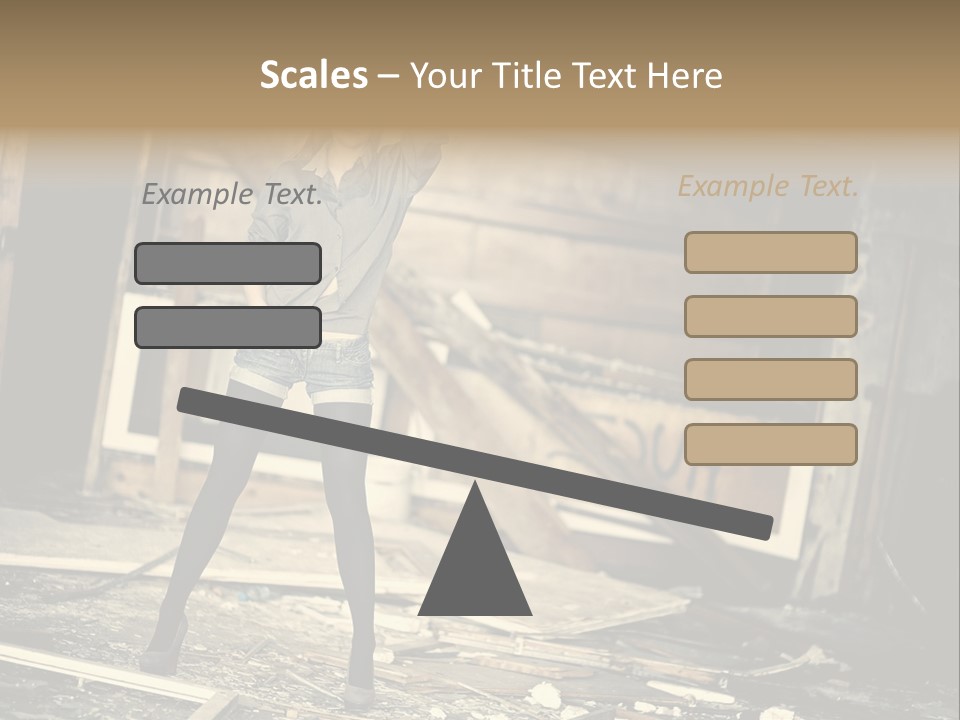Estate Garden Background PowerPoint Template