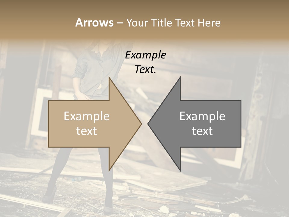 Estate Garden Background PowerPoint Template