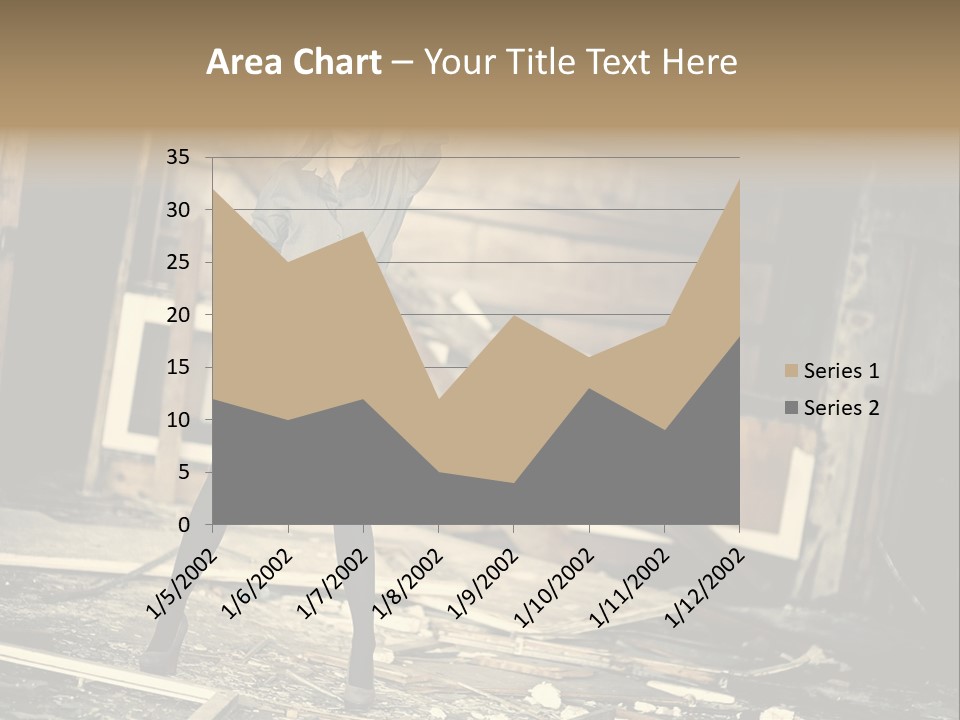Estate Garden Background PowerPoint Template