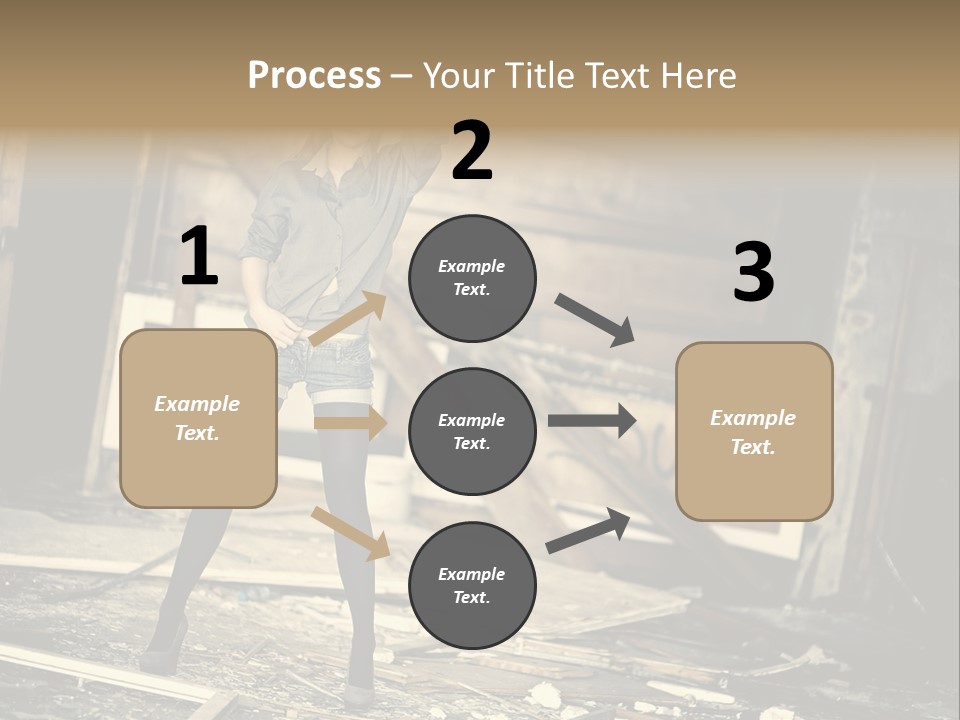 Estate Garden Background PowerPoint Template