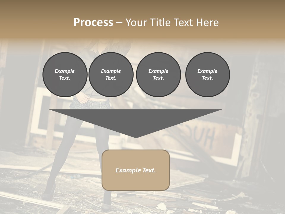 Estate Garden Background PowerPoint Template