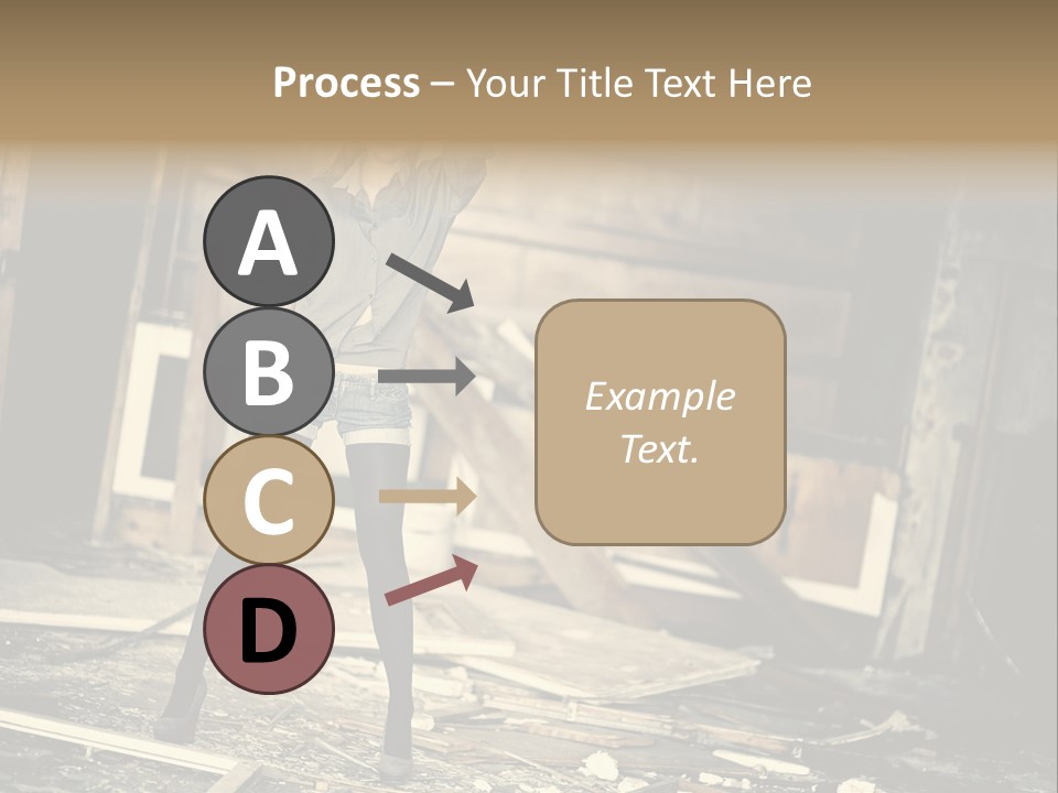 Estate Garden Background PowerPoint Template