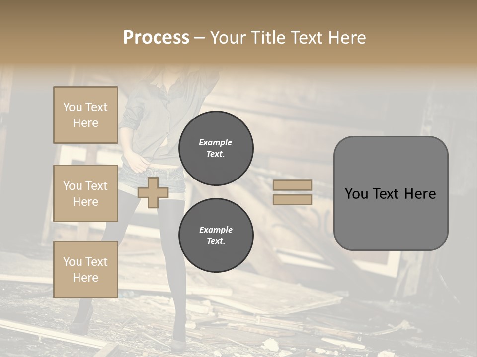 Estate Garden Background PowerPoint Template