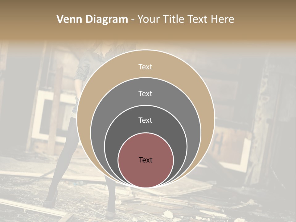 Estate Garden Background PowerPoint Template