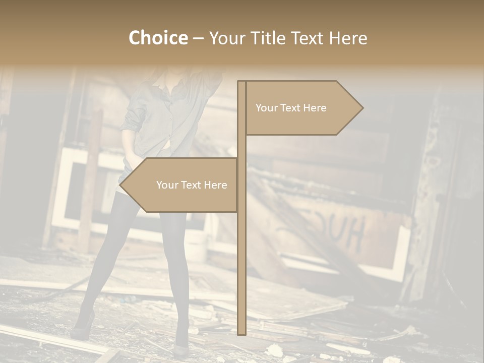 Estate Garden Background PowerPoint Template