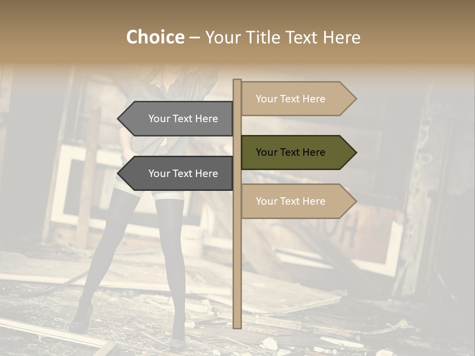 Estate Garden Background PowerPoint Template