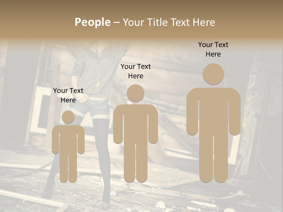 Estate Garden Background PowerPoint Template