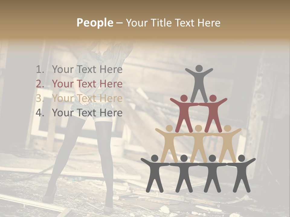 Estate Garden Background PowerPoint Template