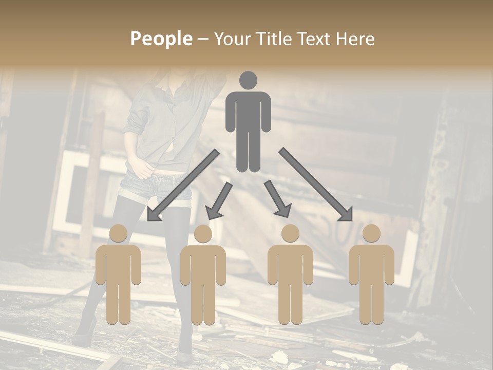 Estate Garden Background PowerPoint Template