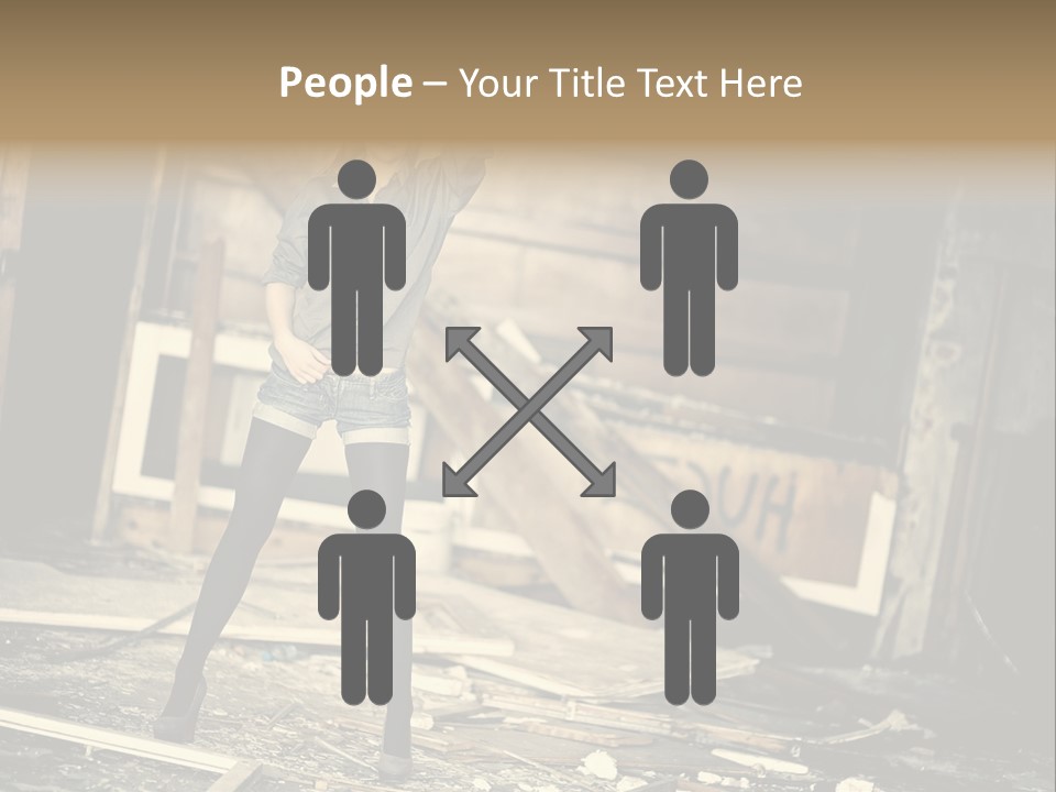 Estate Garden Background PowerPoint Template