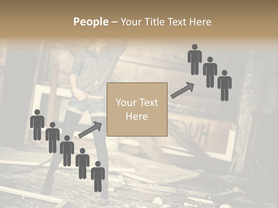 Estate Garden Background PowerPoint Template