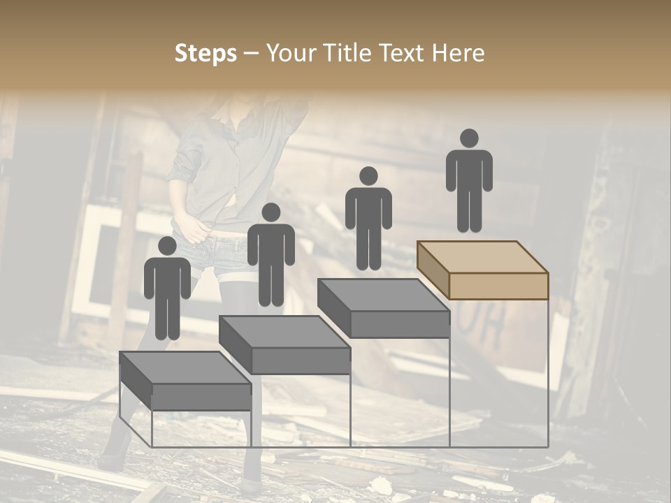 Estate Garden Background PowerPoint Template