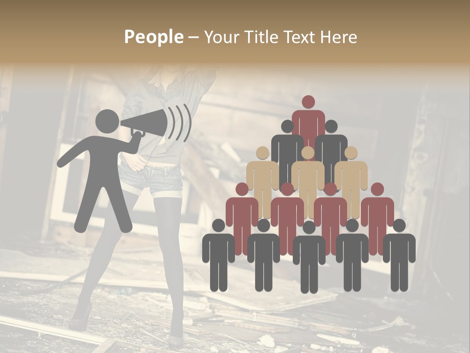 Estate Garden Background PowerPoint Template