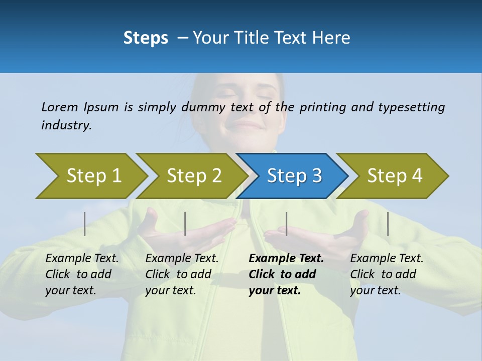 Sky Nature Structure PowerPoint Template