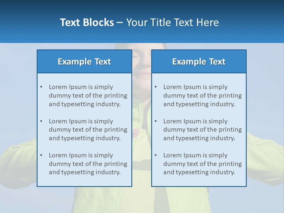 Sky Nature Structure PowerPoint Template
