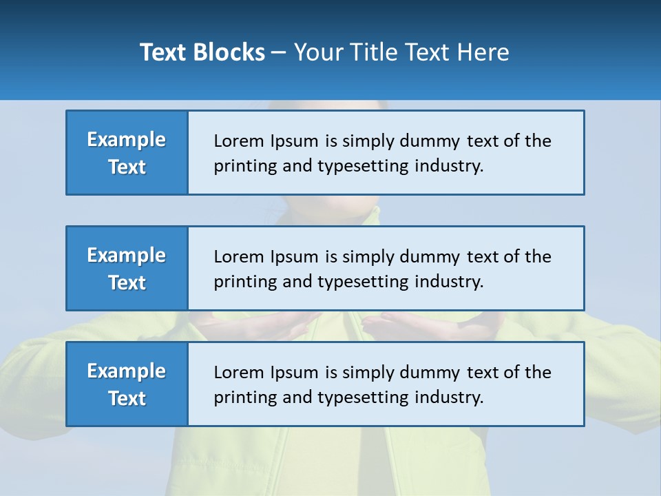 Sky Nature Structure PowerPoint Template