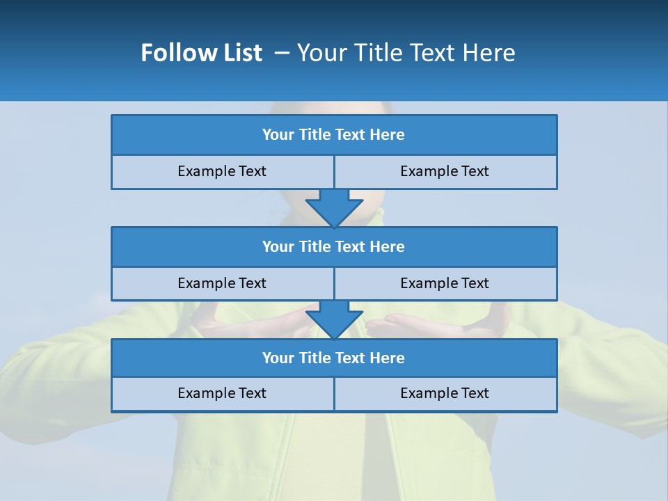Sky Nature Structure PowerPoint Template