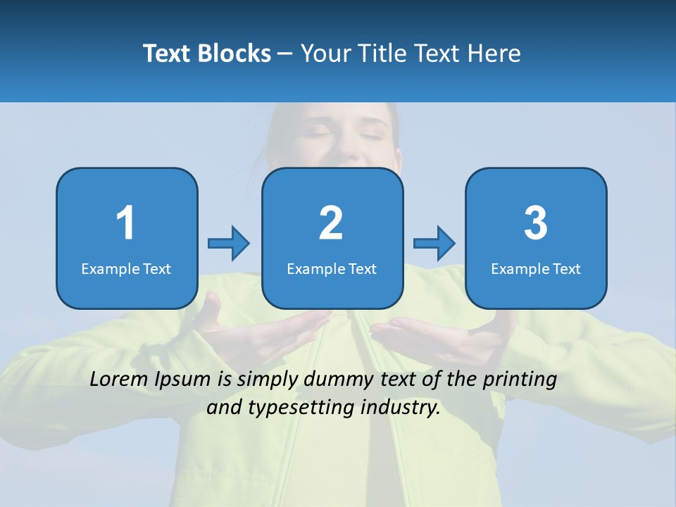 Sky Nature Structure PowerPoint Template
