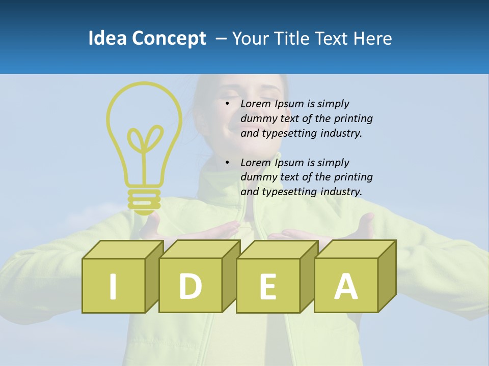 Sky Nature Structure PowerPoint Template