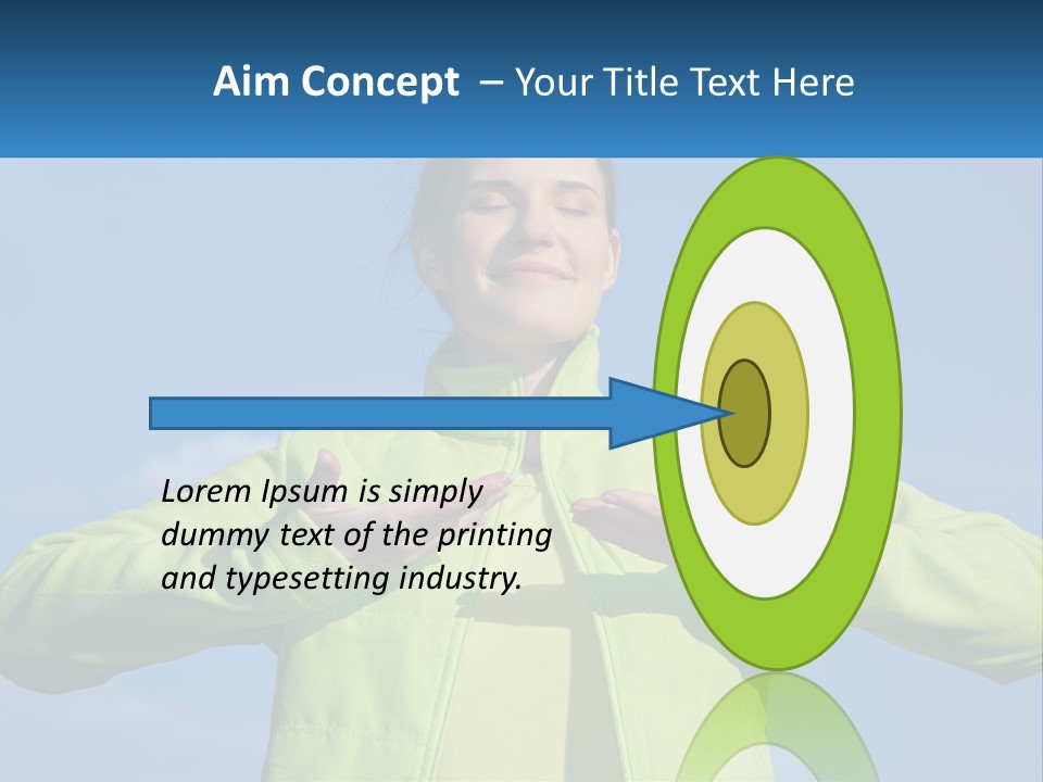 Sky Nature Structure PowerPoint Template