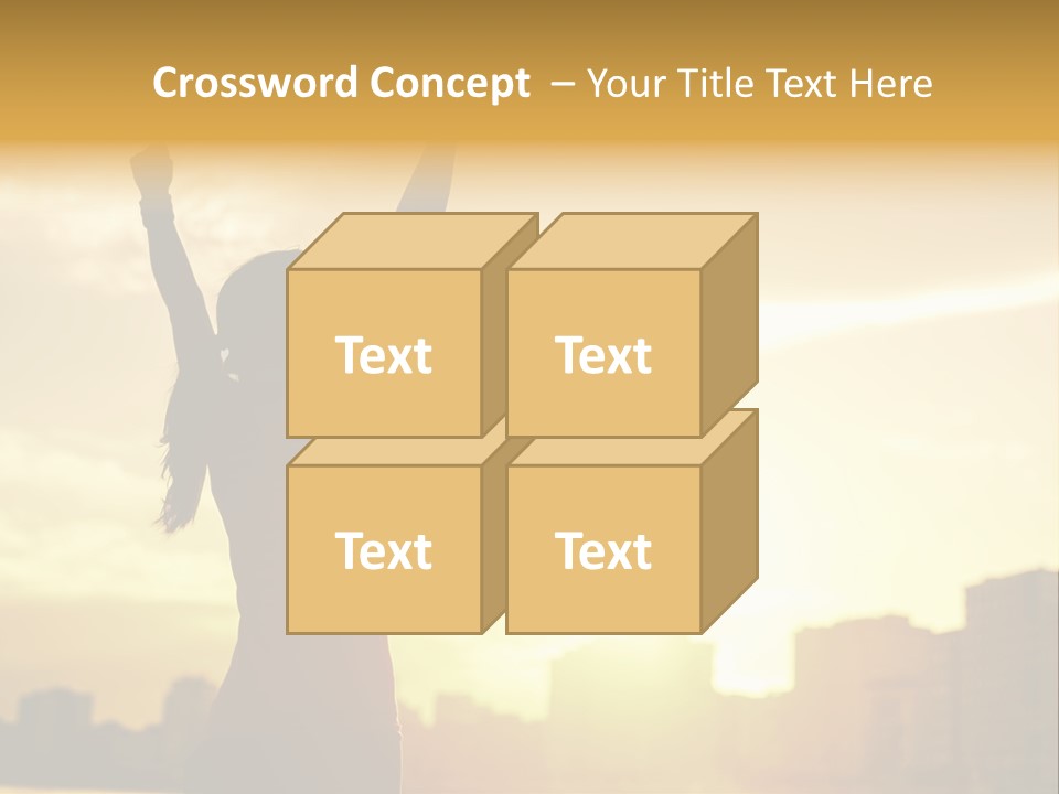 House Home Hand PowerPoint Template