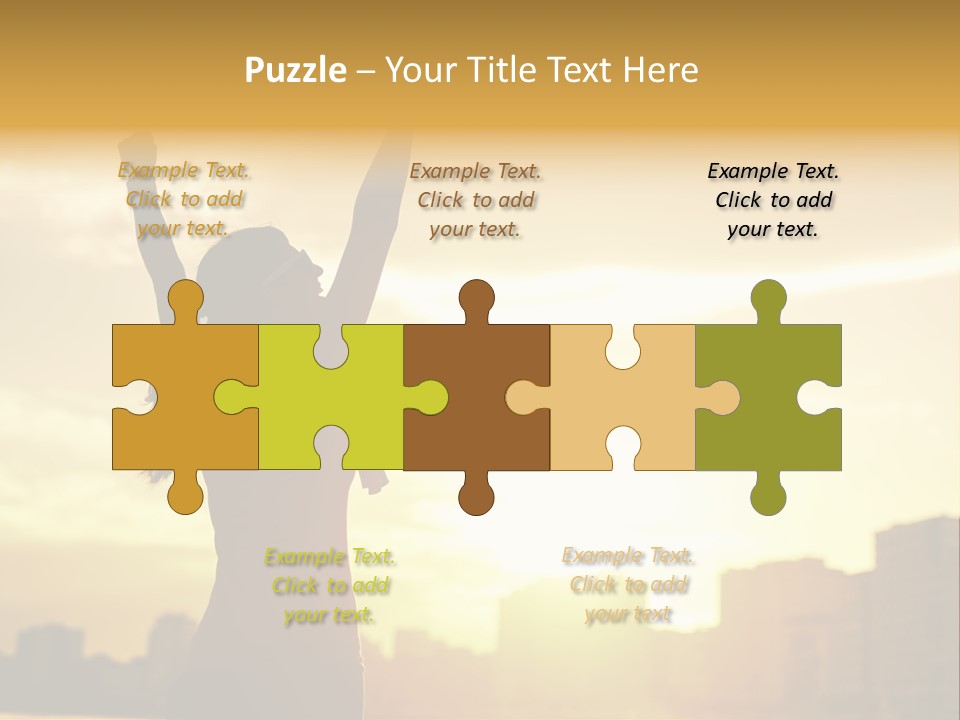 House Home Hand PowerPoint Template