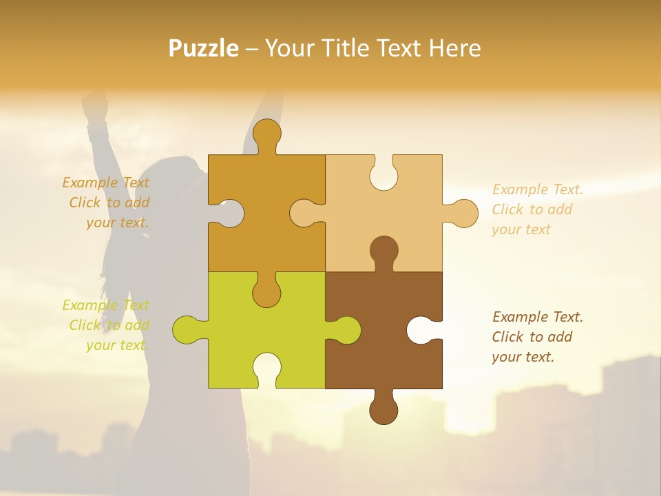 House Home Hand PowerPoint Template